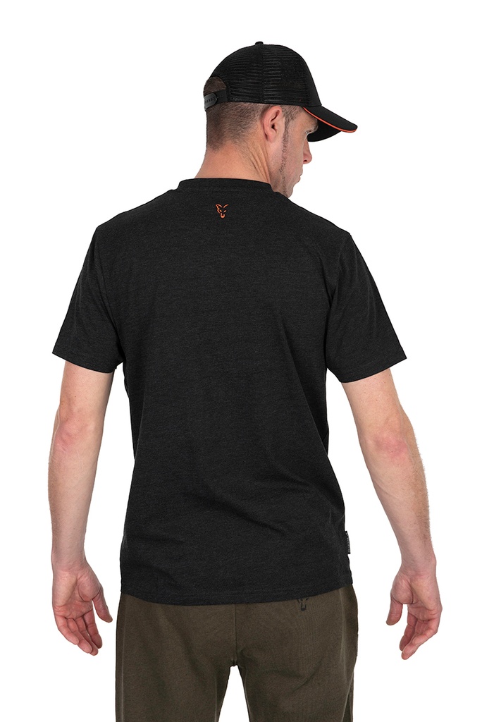 Fox T-shirt collection black orange