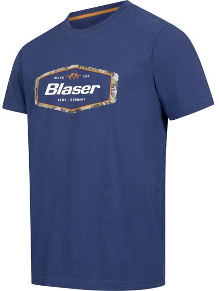 Blaser T-shirt badge 24 navy