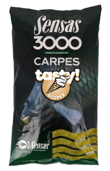 Sensas 3000 carp tatsy scopex 1kg