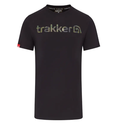 [5479304/M] Trakker T-Shirt CR logo black camo (M)