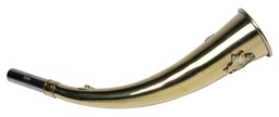 Corne cuivre rustique long 28cm